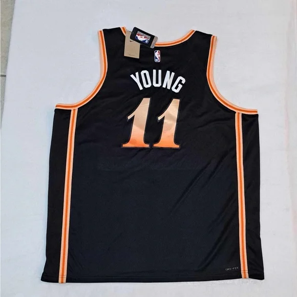 Nike Atlanta Hawks Authentic City Edition Swingman Jersey - Men's size 3XL (60) Jerseys